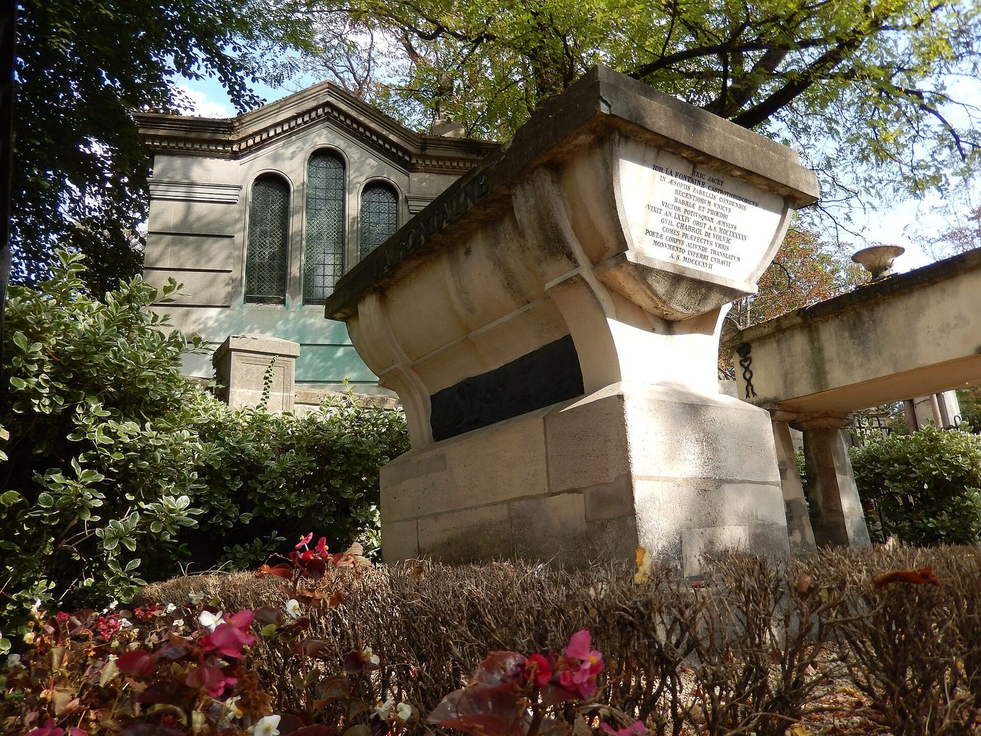 Tumba de Jean de La Fontaine