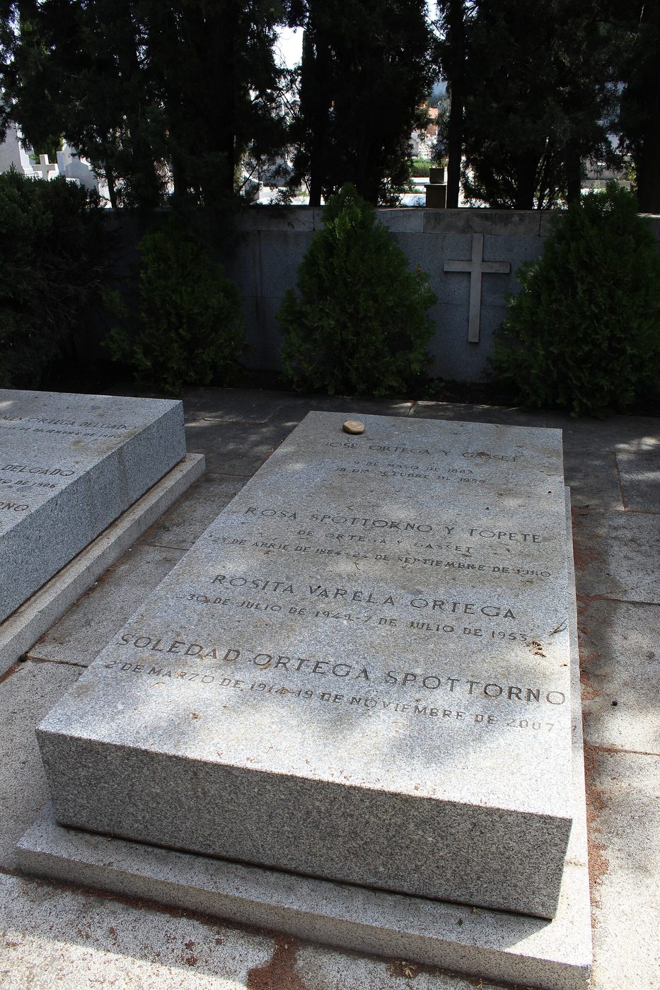 Tumba de José Ortega y Gasset