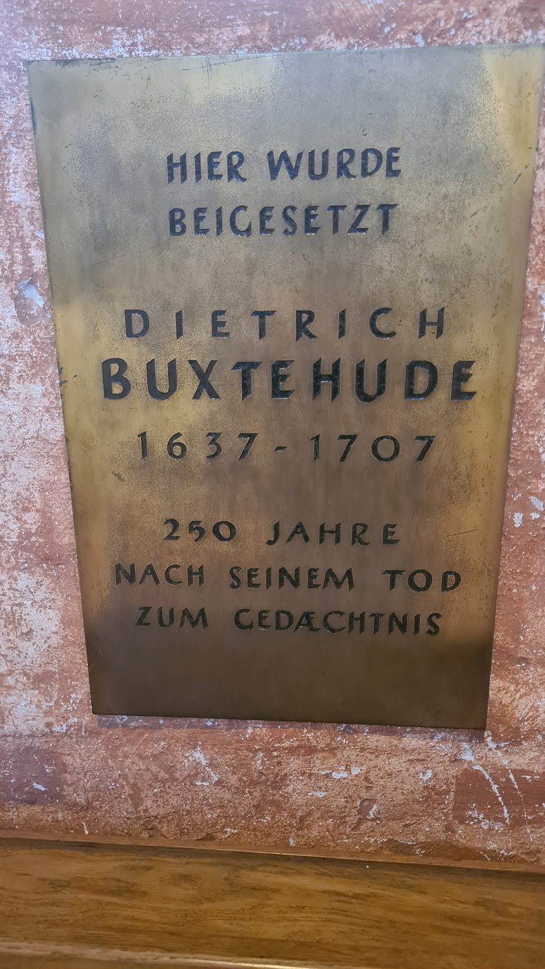 Tumba de Dieterich Buxtehude