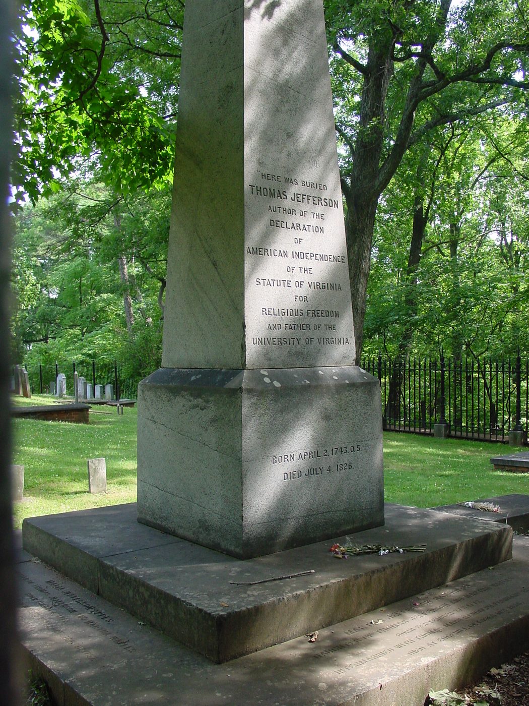 Tumba de Thomas Jefferson