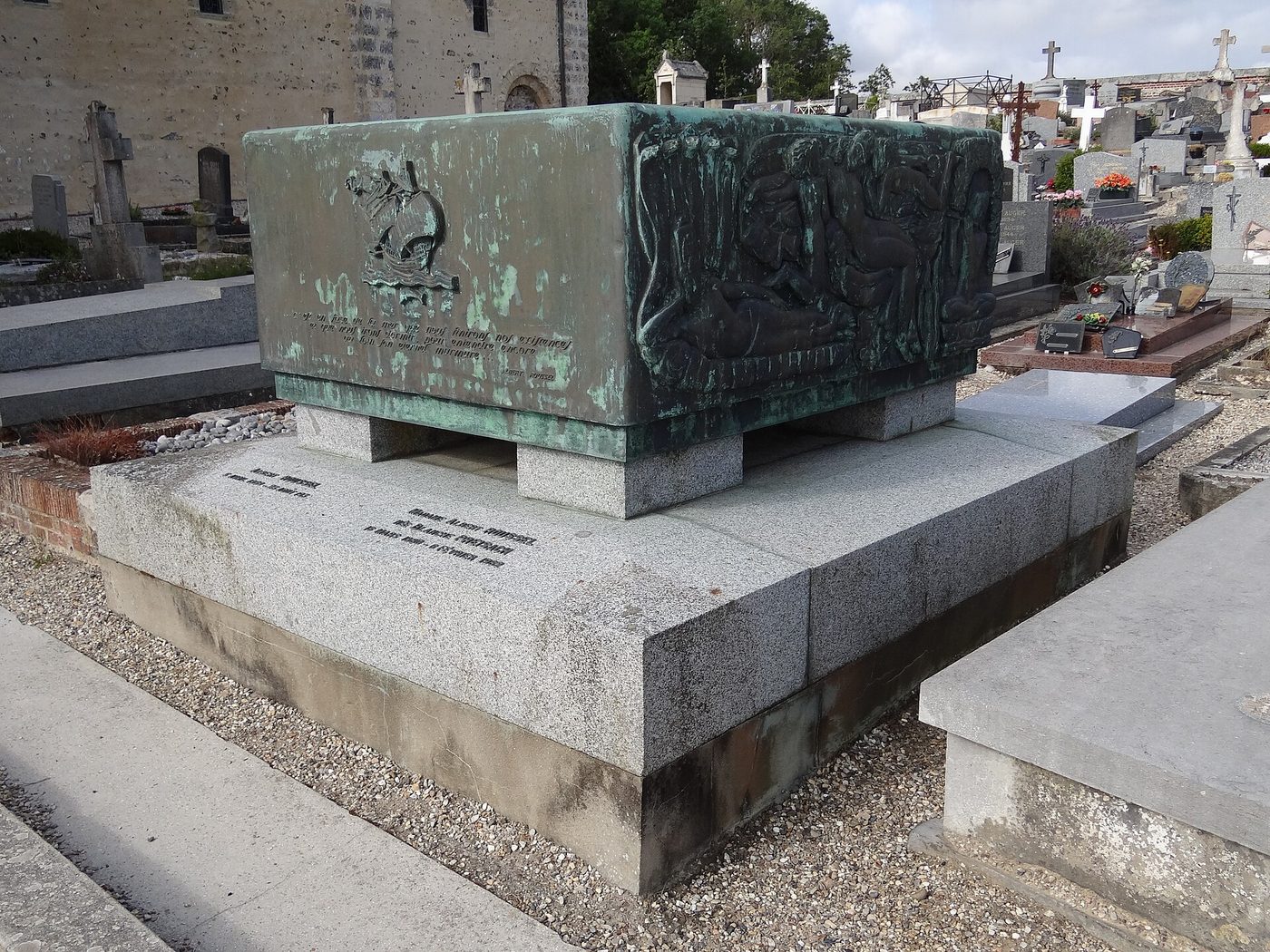 Grave of Albert Roussel