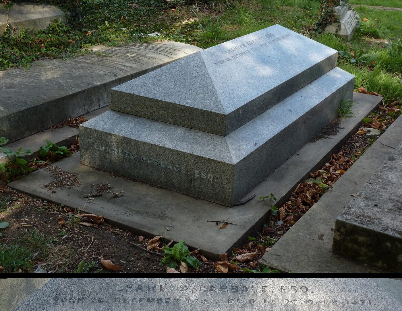 Tumba de Charles Babbage