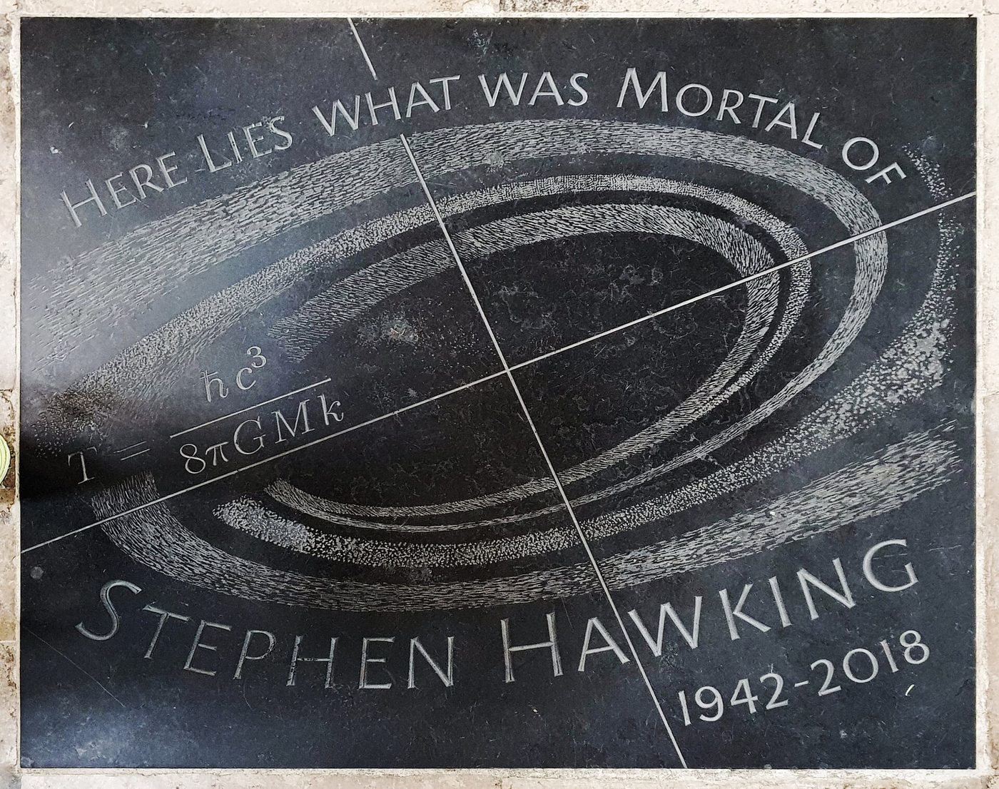 Могила: Stephen Hawking
