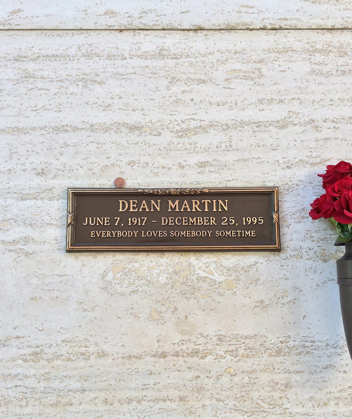 Grave of Dean Martin