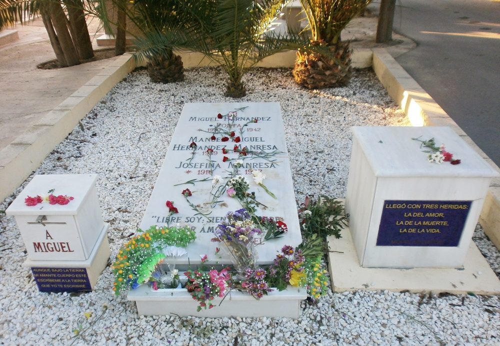 Grave of Miguel Hernández