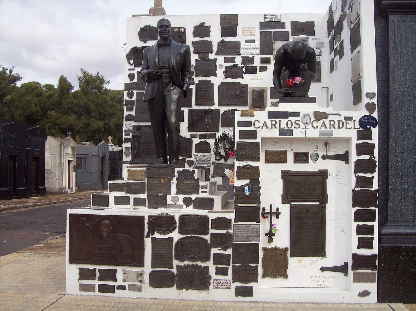 Grave of Carlos Gardel