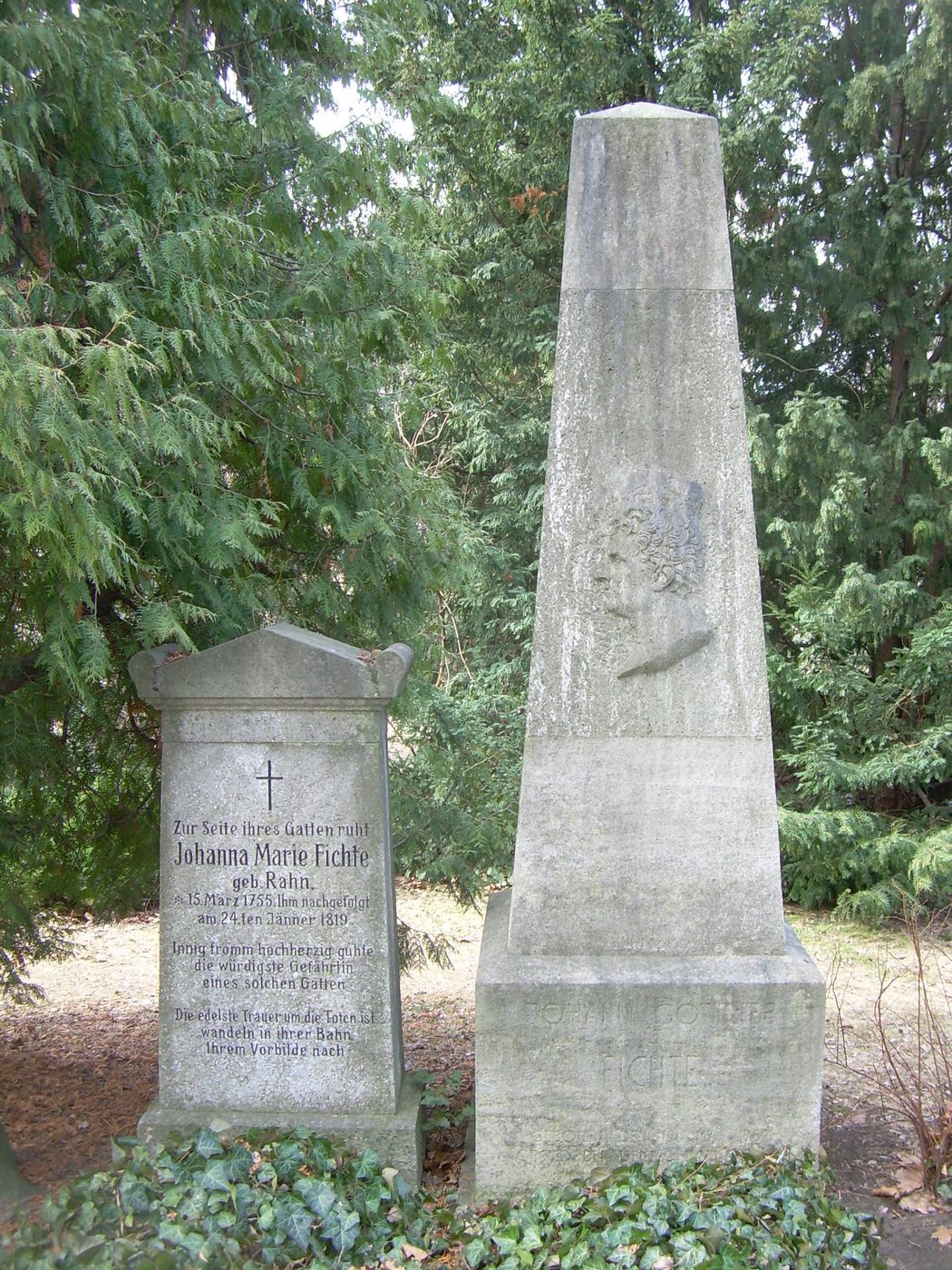 Tumba de Johann Gottlieb Fichte