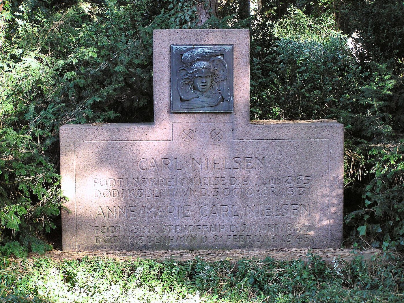 Tumba de Carl Nielsen