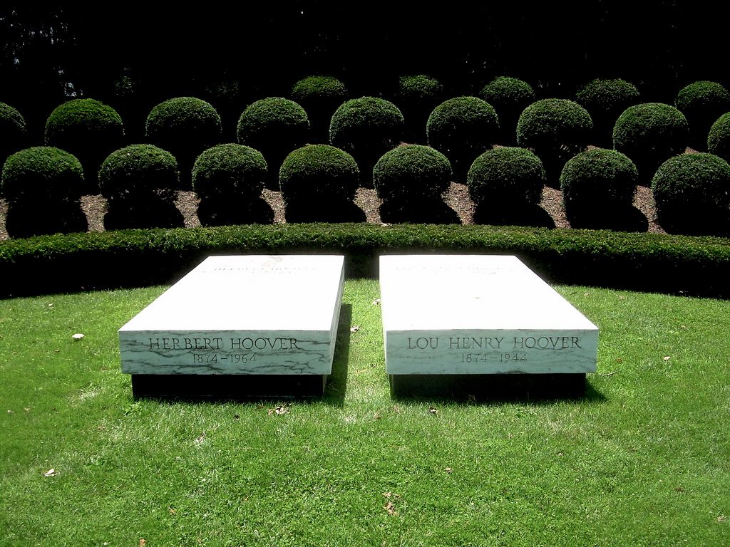 Grave of Herbert Hoover