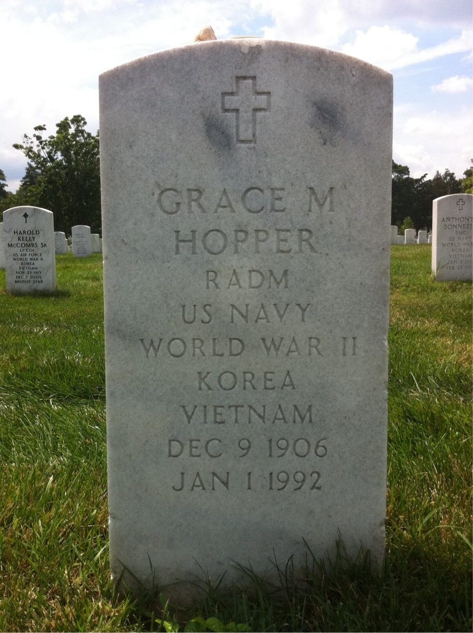 Tumba de Grace Hopper