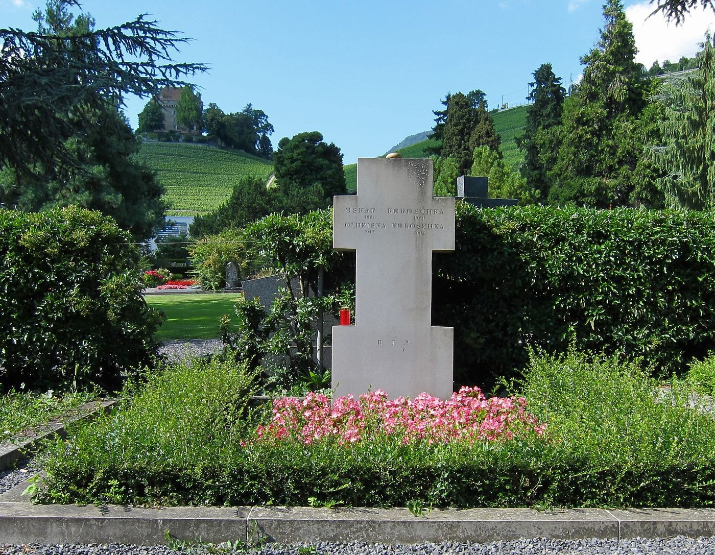 Grave of Oskar Kokoschka