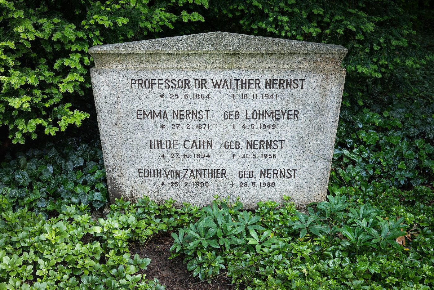 Tumba de Walther Nernst
