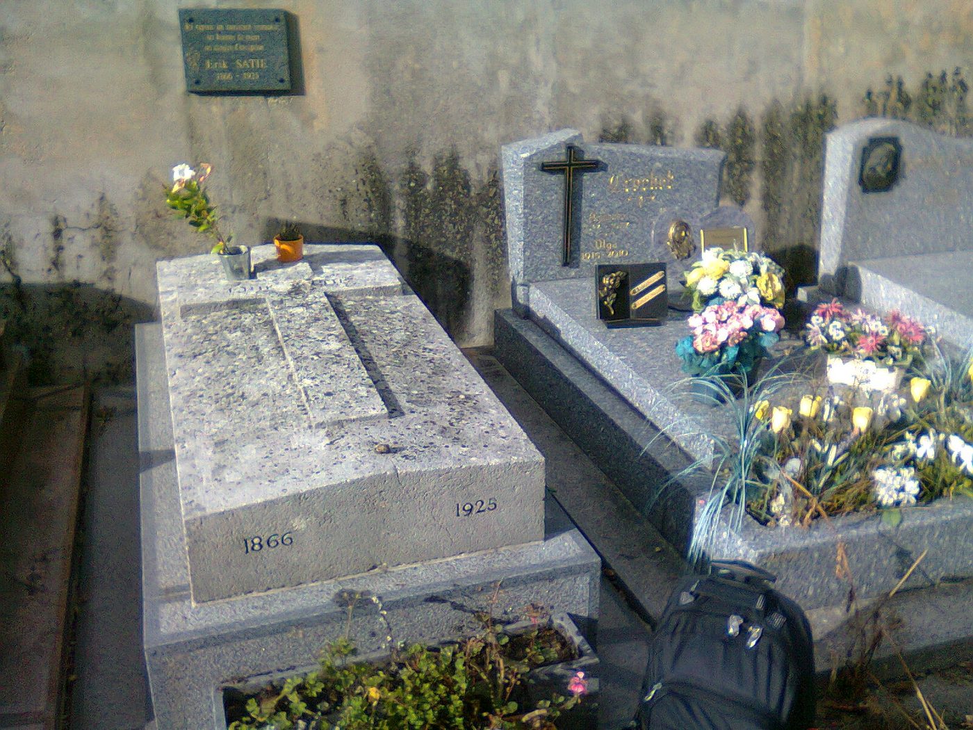Tumba de Erik Satie