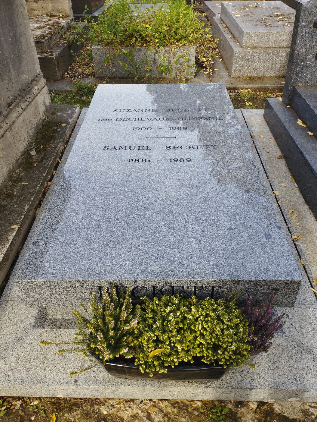 Grave of Samuel Beckett