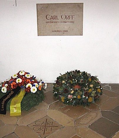Tumba de Carl Orff