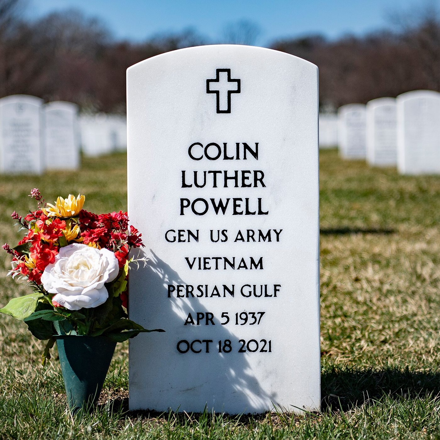 Grave of Colin Powell