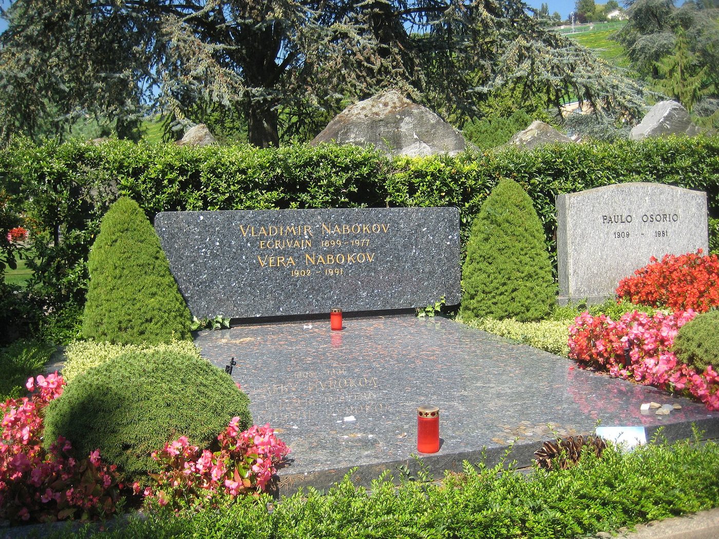 Tumba de Vladimir Nabokov
