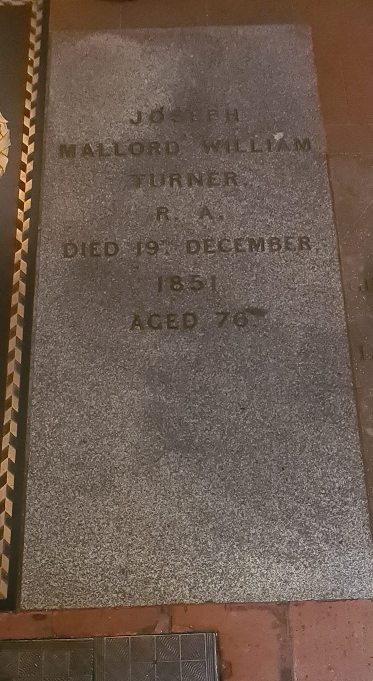 Tumba de J. M. W. Turner