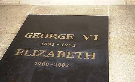 Могила: George VI