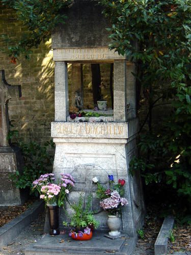 Tumba de Sergei Diaghilev