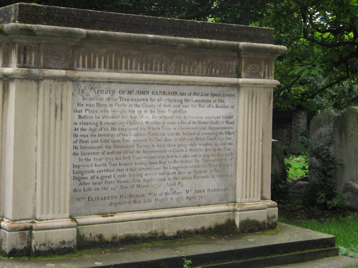 Tumba de John Harrison