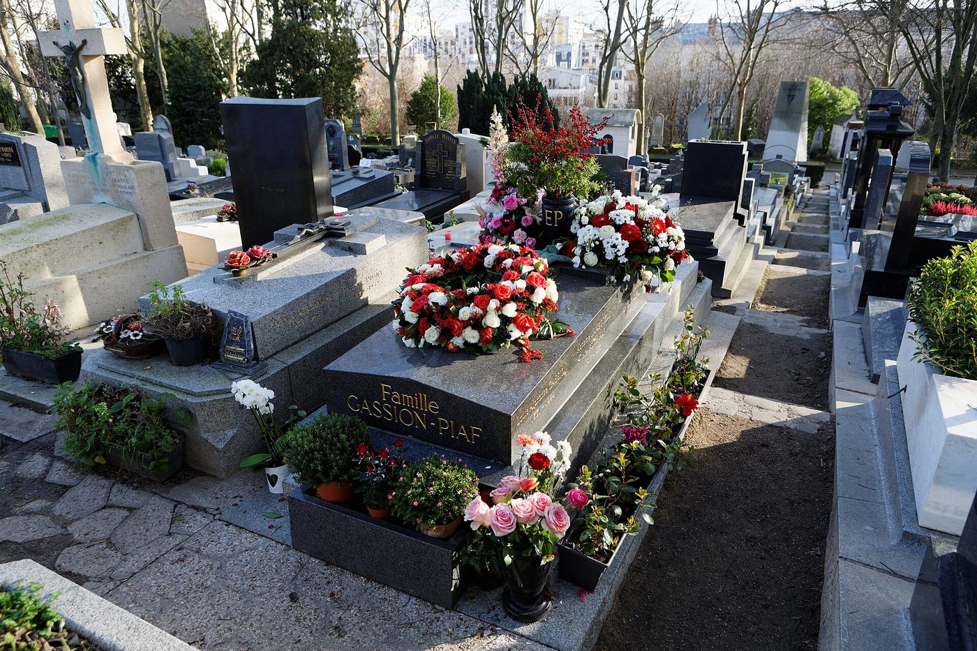 Tumba de Édith Piaf