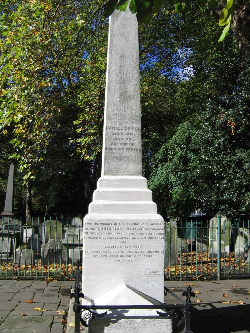 Tumba de Daniel Defoe