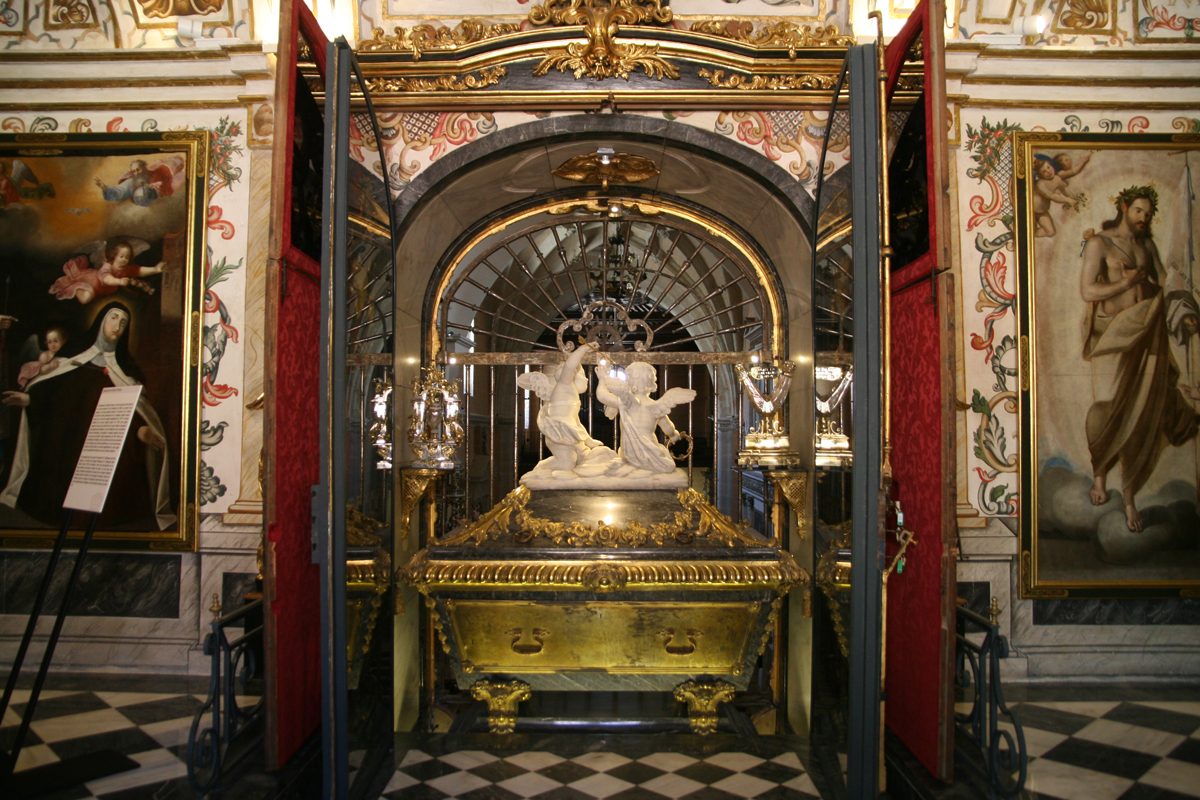 Tumba de Teresa of Ávila