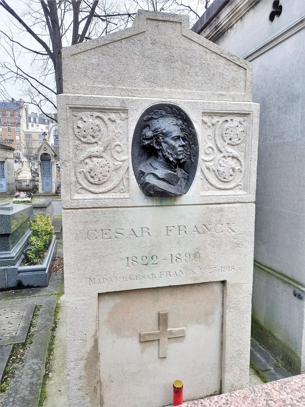 Могила: César Franck