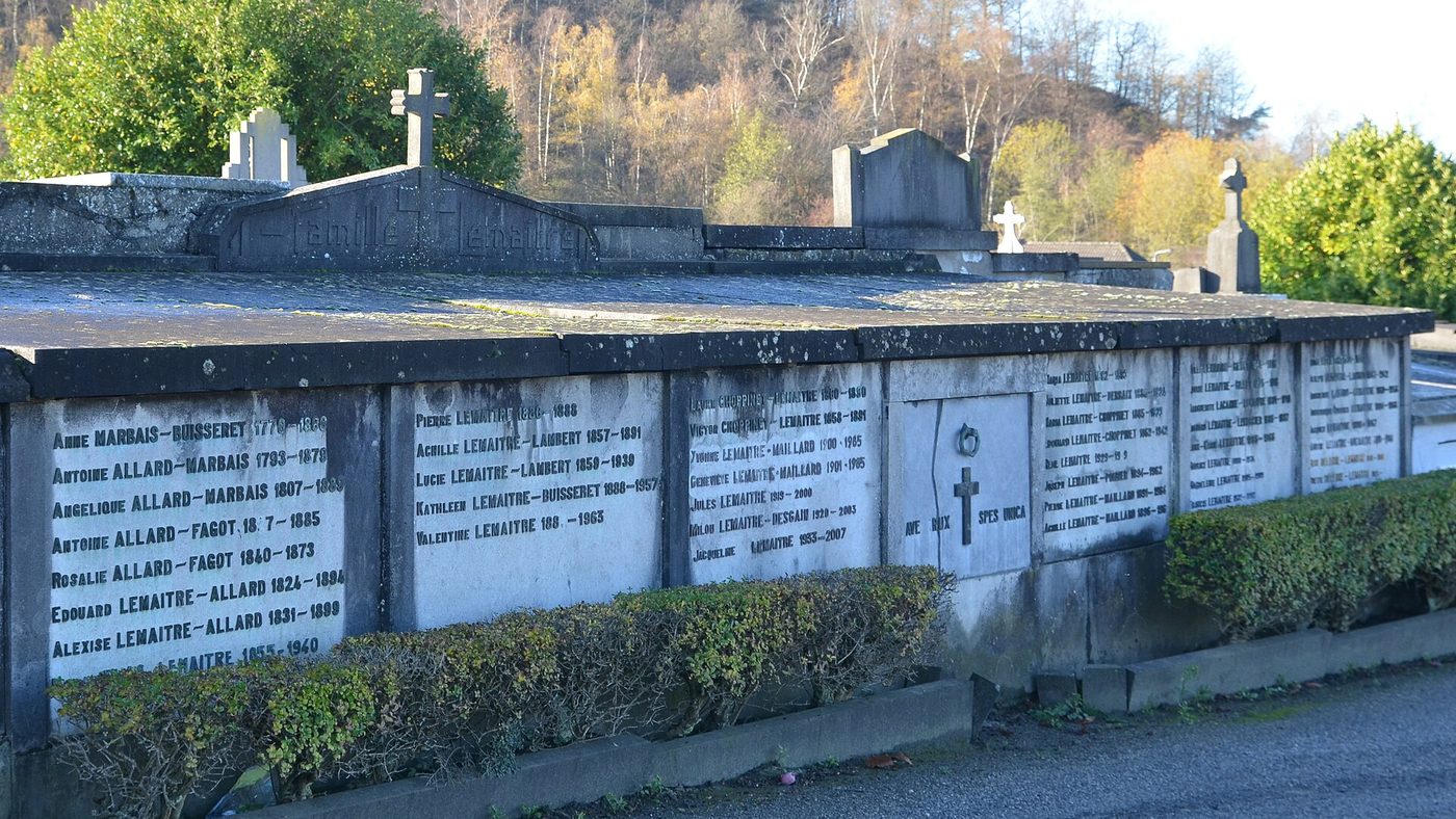 Могила: Georges Lemaître