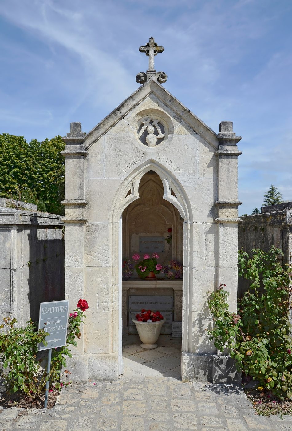 Grave of François Mitterrand