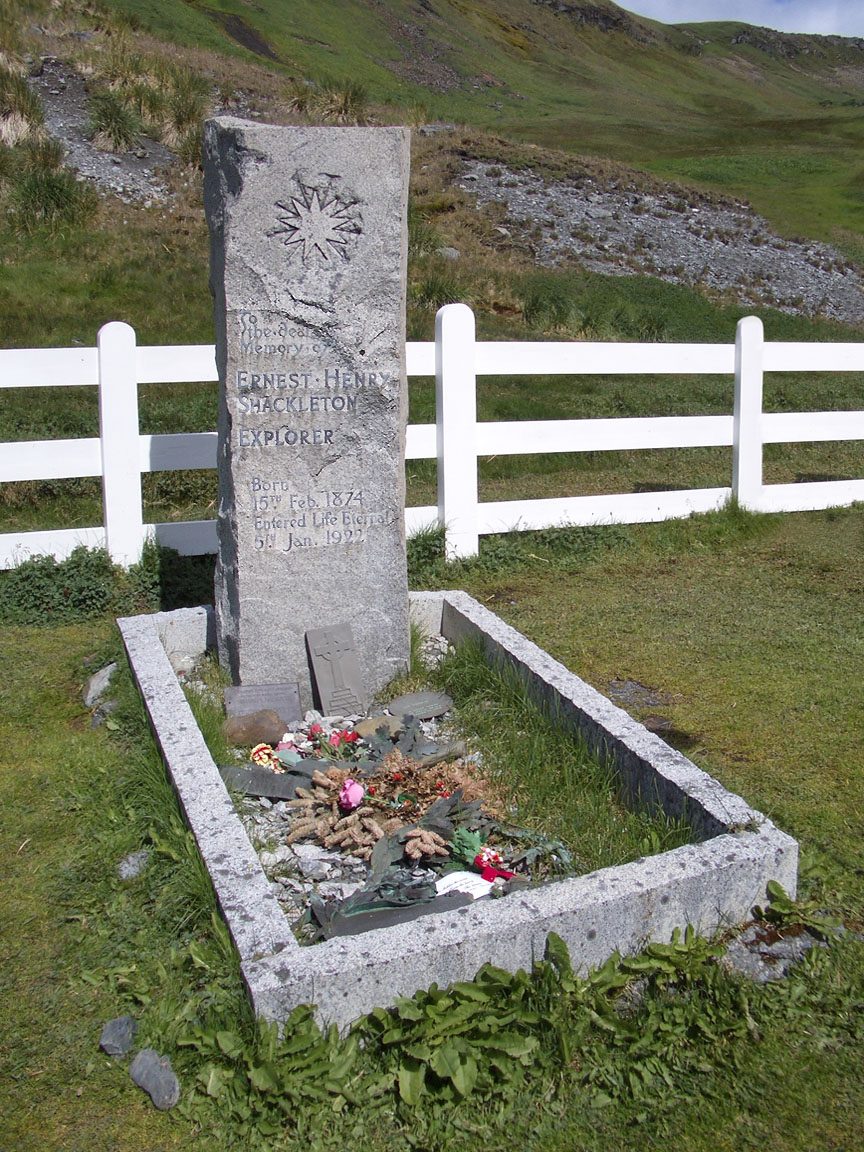 Могила: Ernest Shackleton