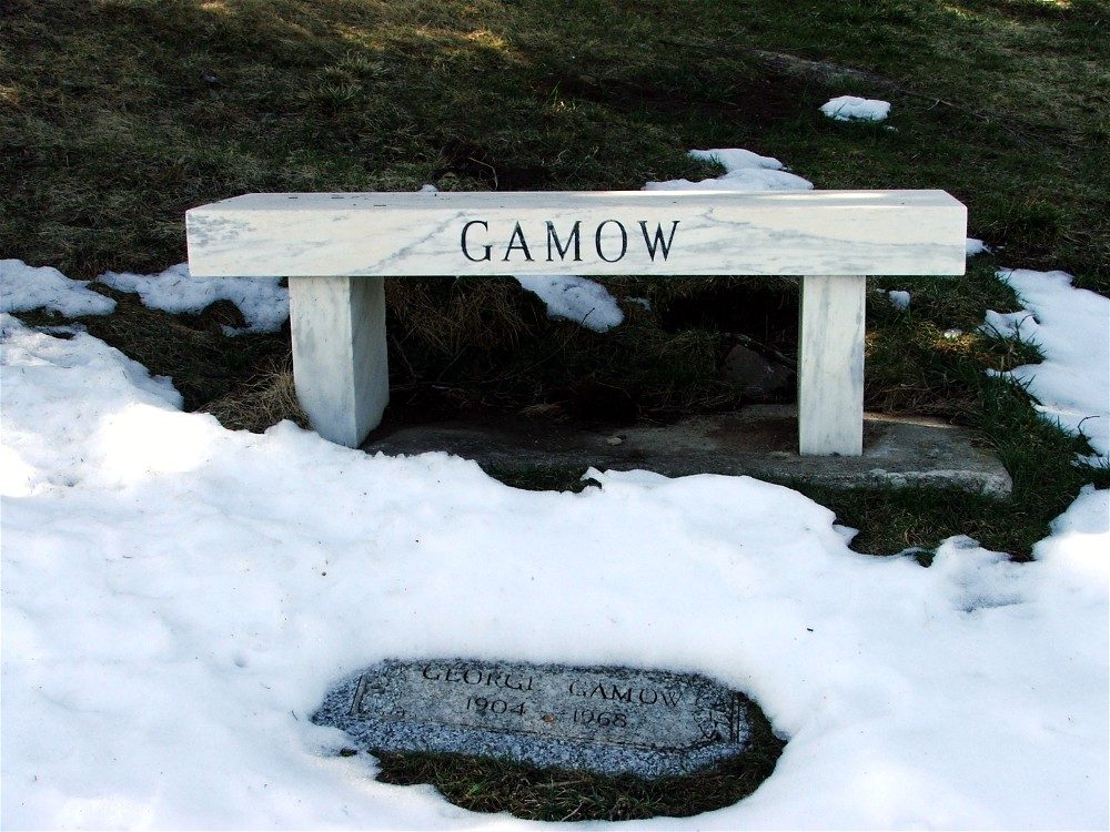 Могила: George Gamow
