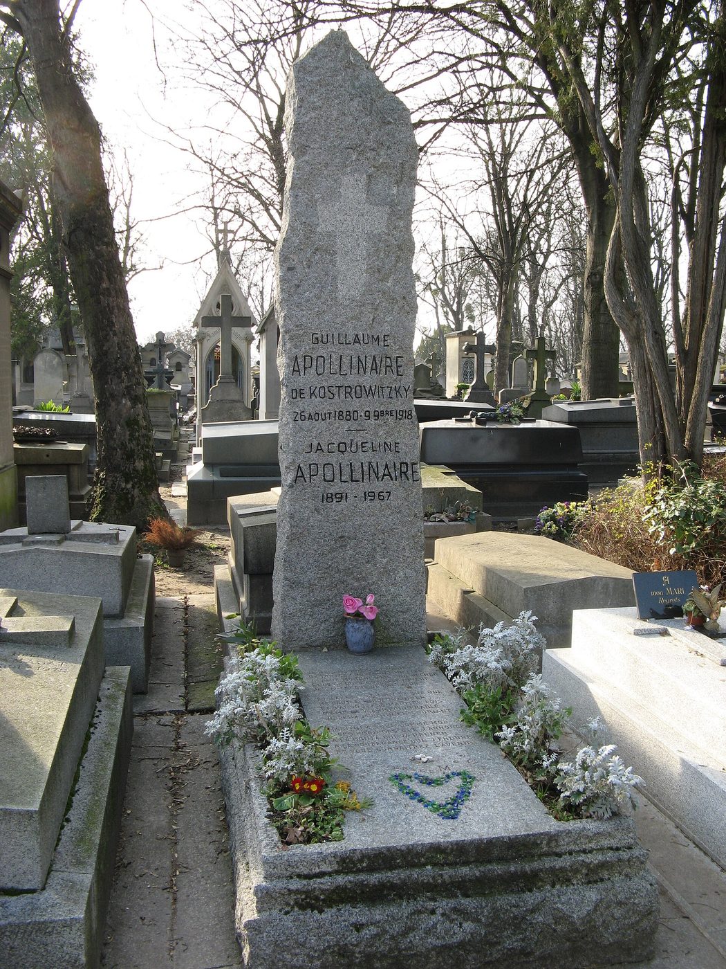 Tumba de Guillaume Apollinaire